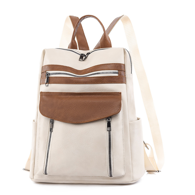 Leather Work Womens Backpack - Nueva llegada, mochila de cuero PU