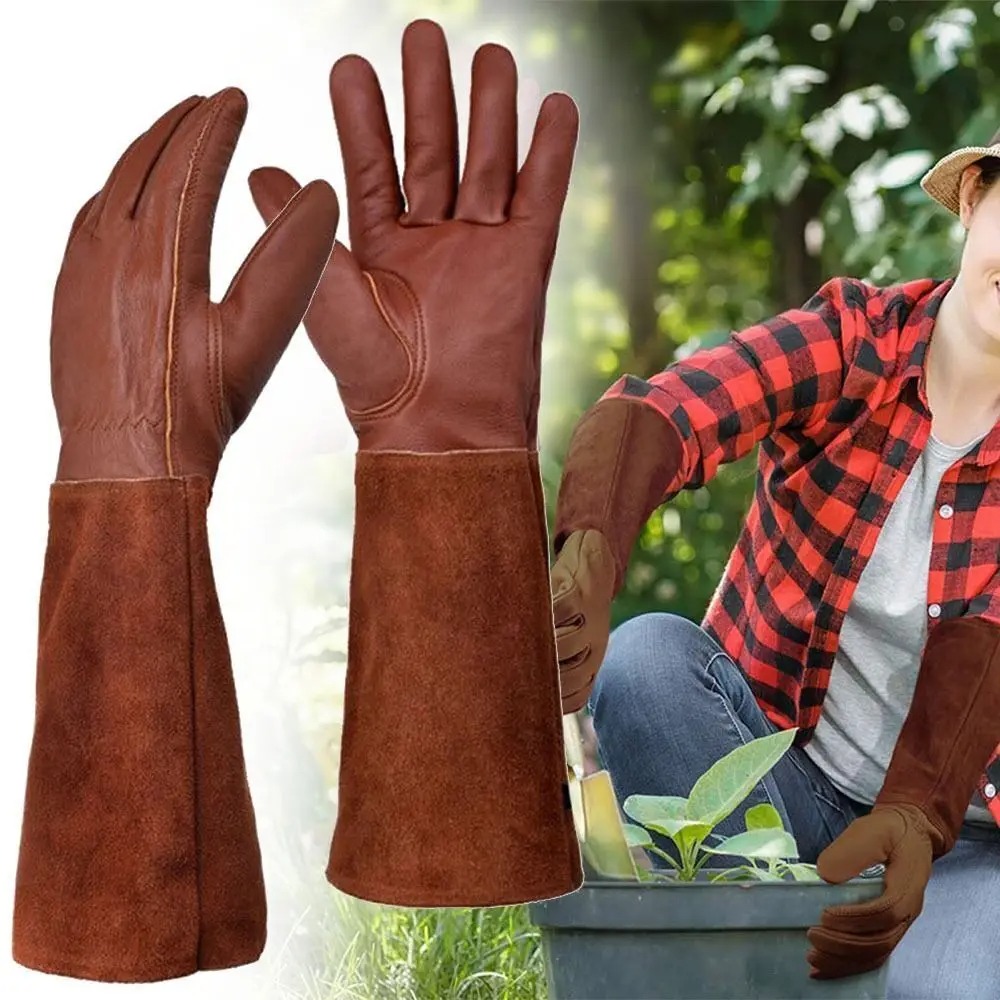 Youtube Leatherwork - Guantes de trabajo de seguridad para