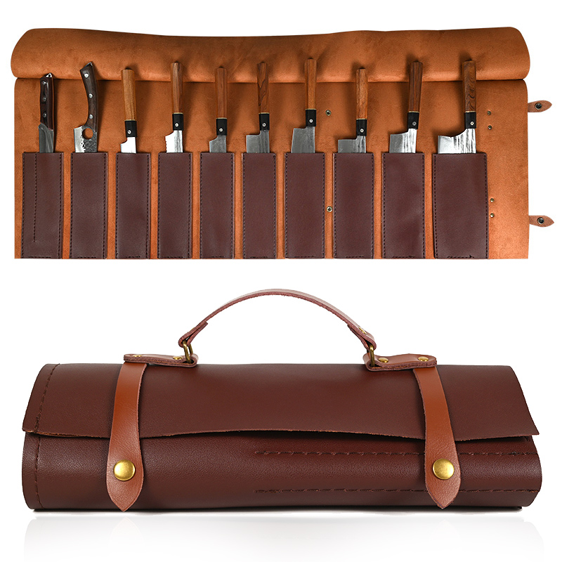 Leatherwork Roller - Rollo de cuchillo de cocina portátil