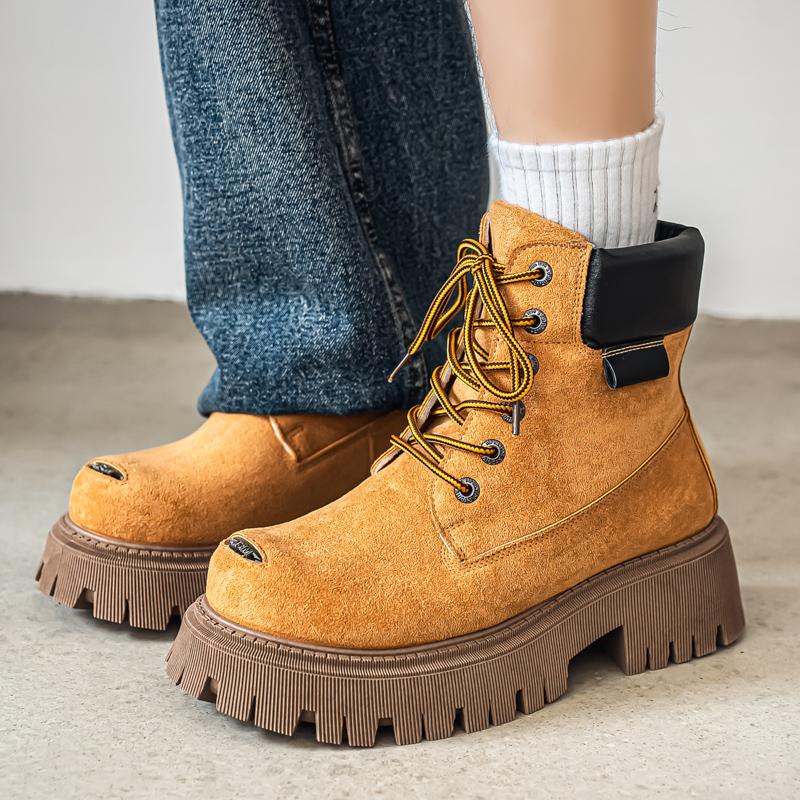 Leatherwork Boots - Botas Clásicas de Caña Alta para