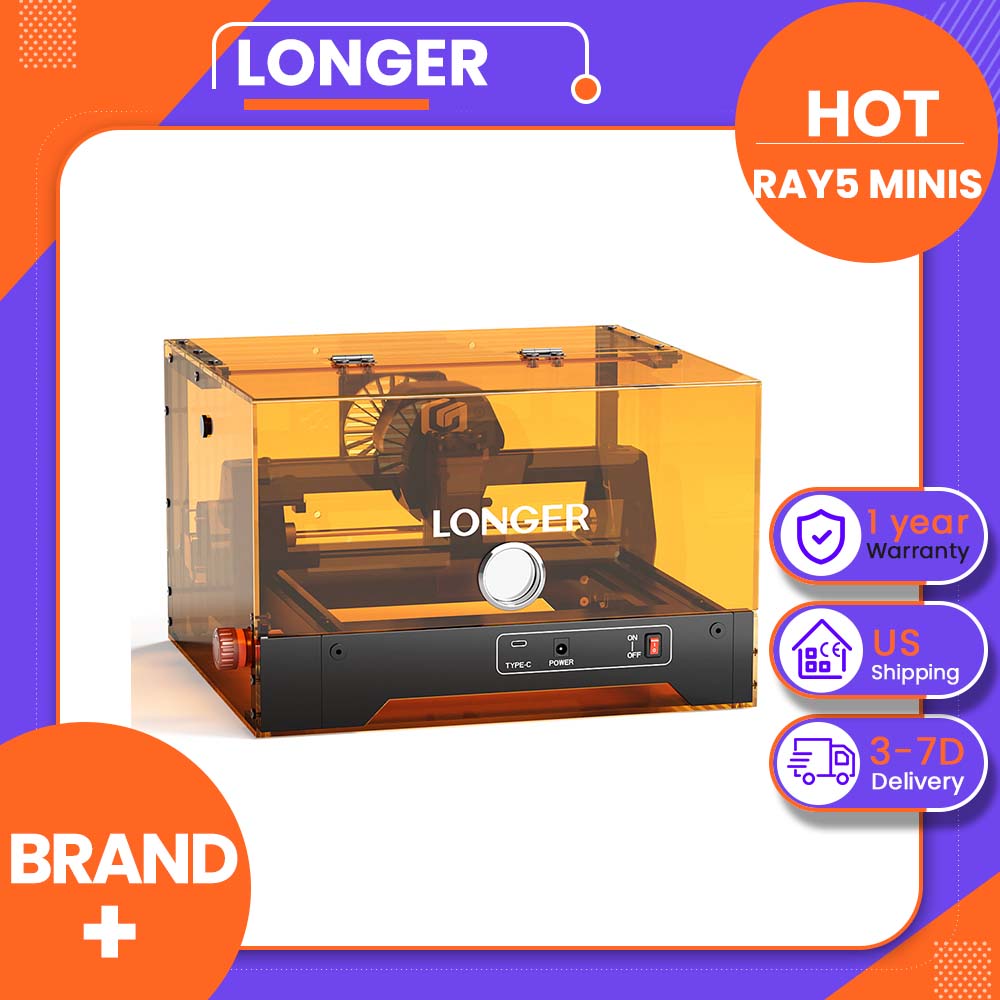 Leatherwork Classes - LONGER RAY5 MiniS 10W, Precisión de
