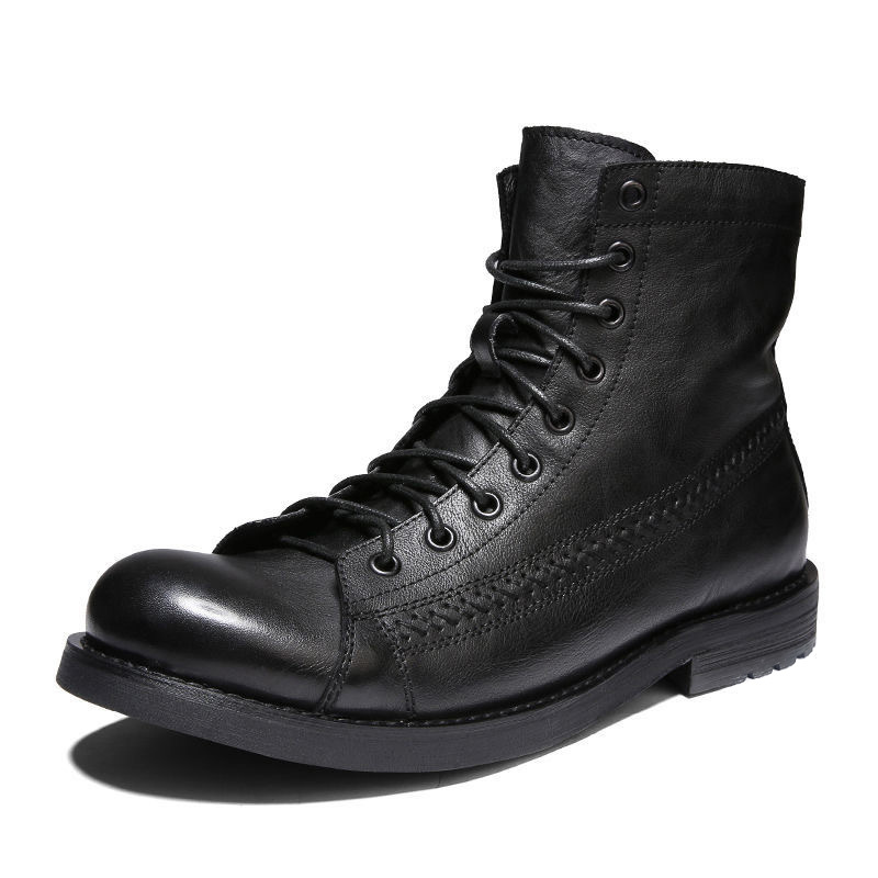 Leather Work Fabric - Botas de Tobillo para Hombre 2026,