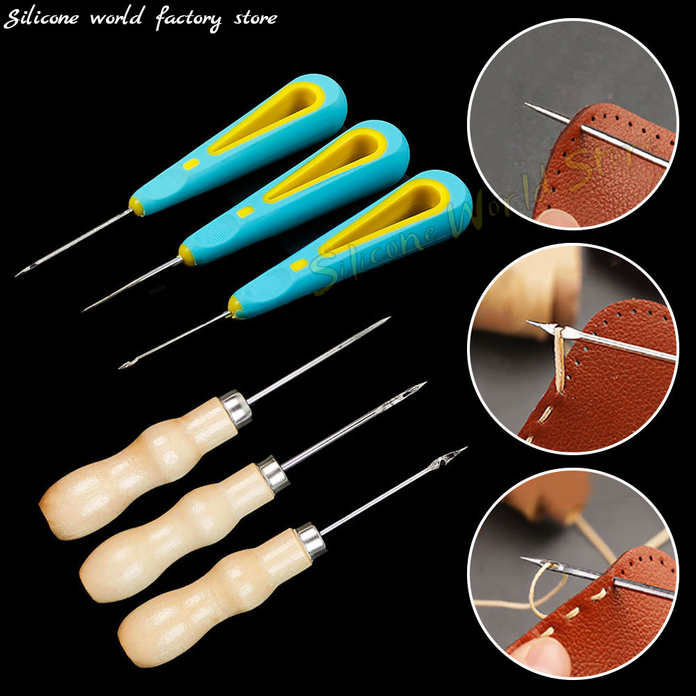 Leatherwork Awl - Herramienta de punzonado de cuero de