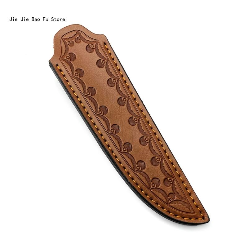 Leatherwork Roller - E8BD Fundas para cuchillos cuero, soporte