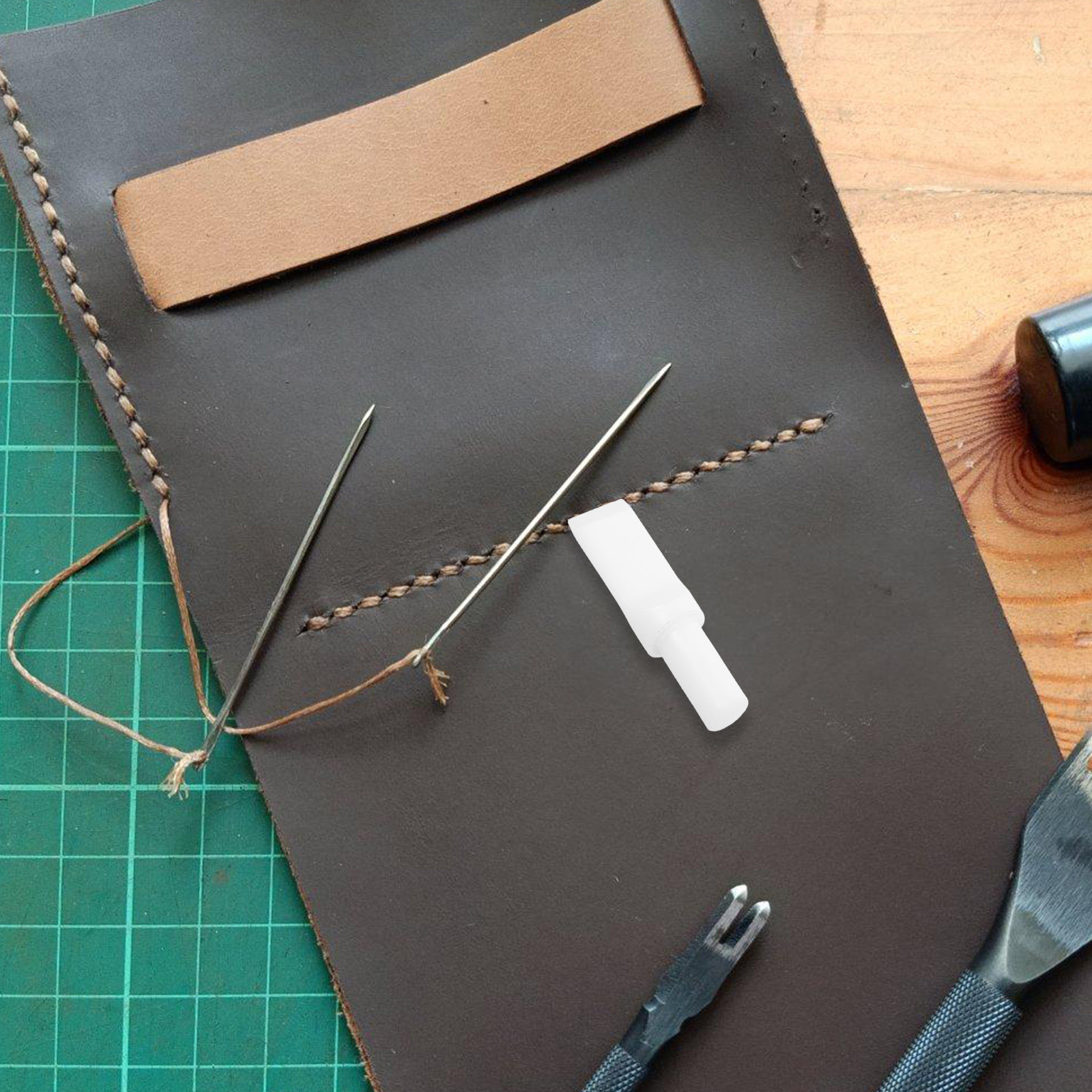Leatherwork Knife - Cuchilla Giratoria de Cerámica para Tallado,
