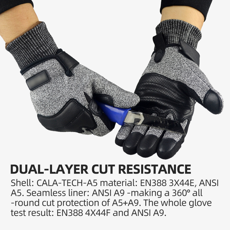 XYEHS Guantes tácticos anticor - Leveling Leatherworking reseña y precio
