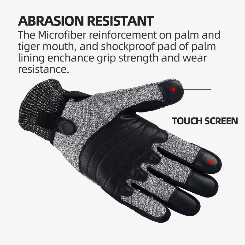 XYEHS Guantes tácticos anticor - Leveling Leatherworking reseña y precio