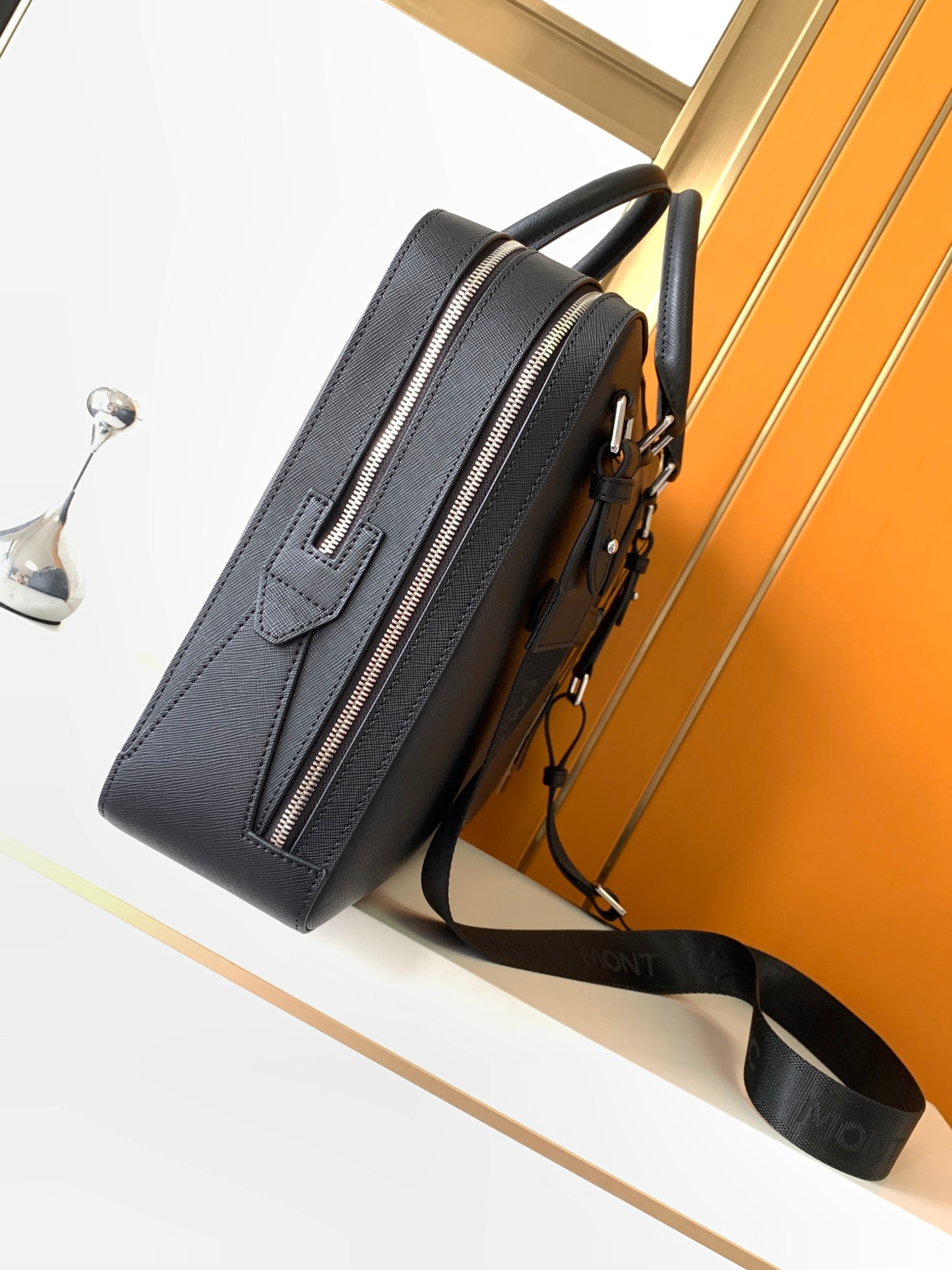 Bolsos de Mano de Lujo para Ho - Leather Work Laptop Bag reseña y precio