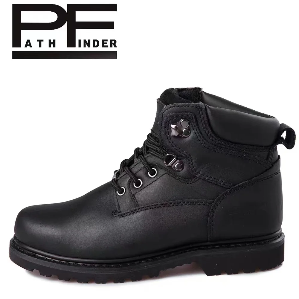 Pf Botas de moto de cuero genu - Leather Work Fabric reseña y precio