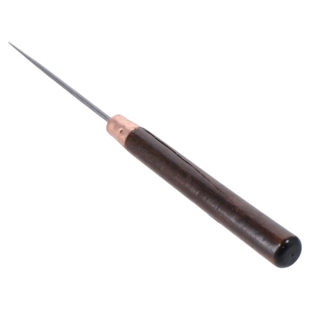 Punzón para rascar con mango d - Leatherwork Awl reseña y precio