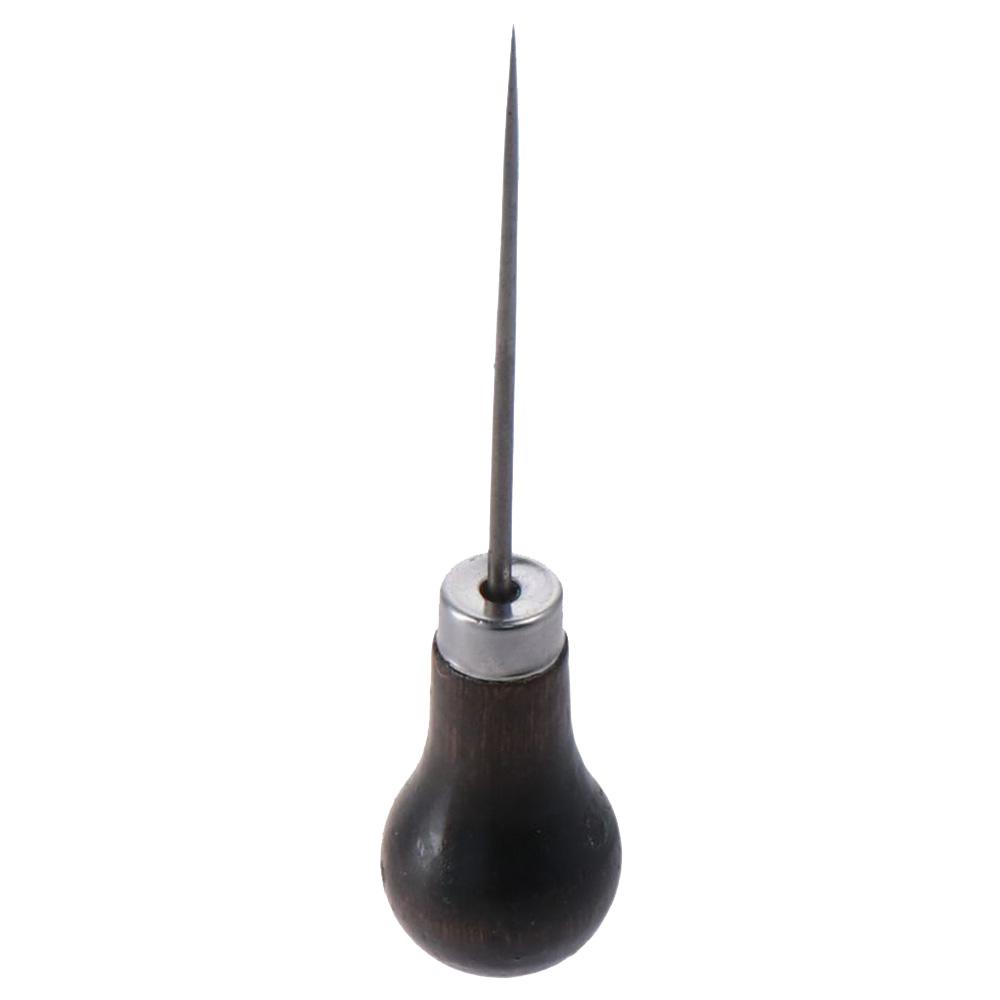 Punzón para rascar con mango d - Leatherwork Awl reseña y precio