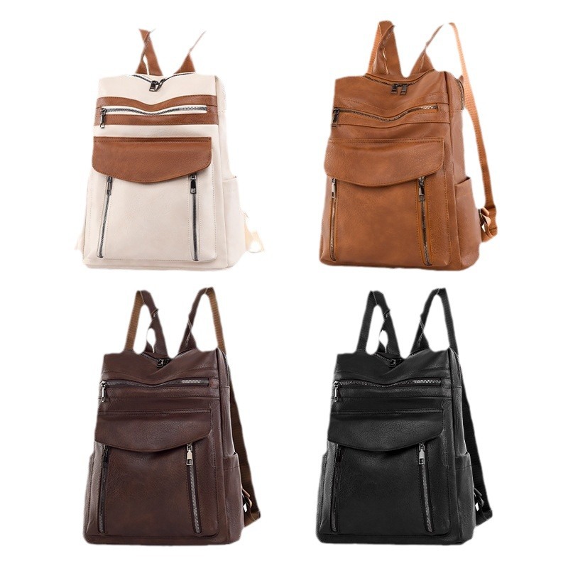 Nueva llegada, mochila de cuer - Leather Work Womens Backpack reseña y precio