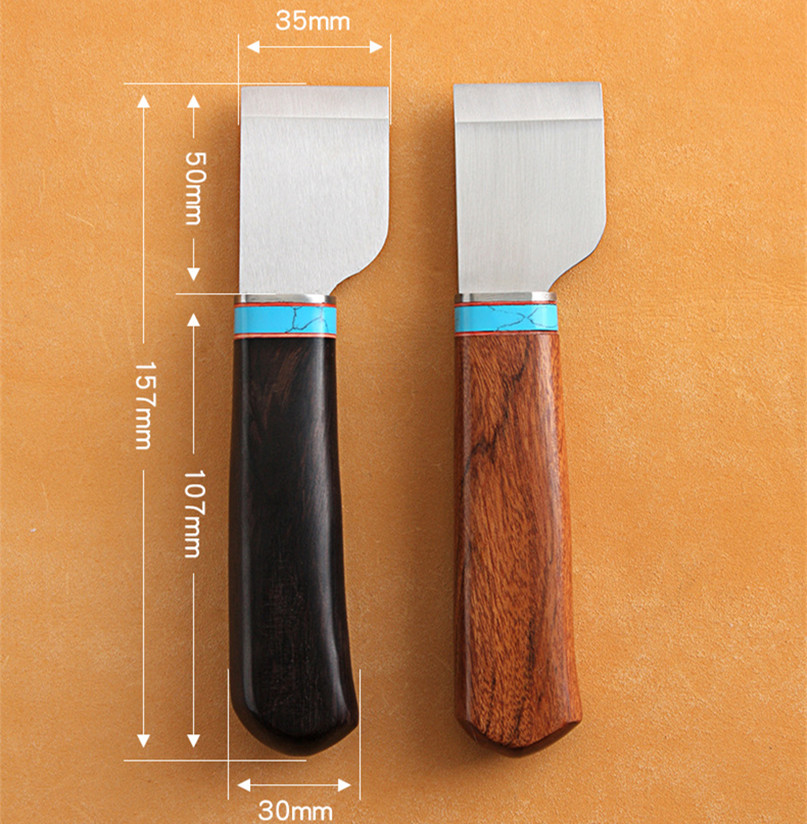 Hoja de 3mm de espesor y 35mm  - Leatherwork Knife reseña y precio