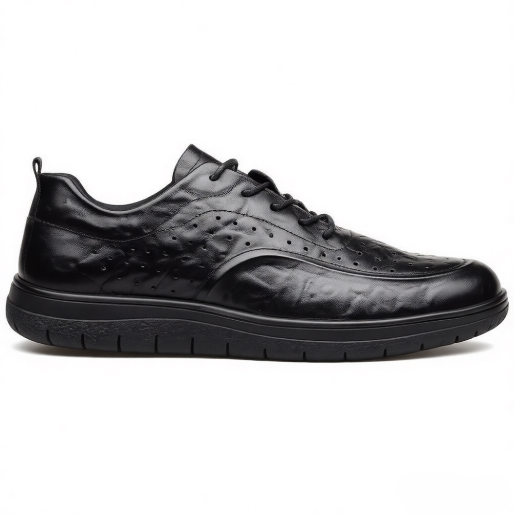 Zapatos informales de cuero ge - Leather Work Outfit reseña y precio