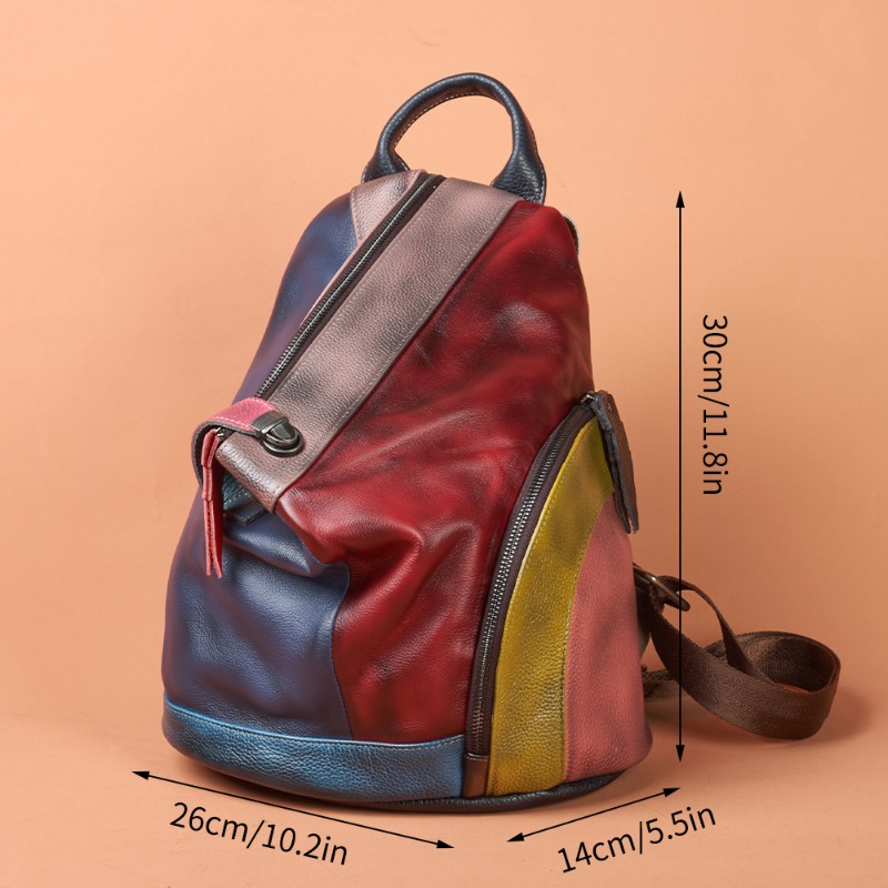 Mochila de Trabajo Elegante Vi - Leather Work Womens Backpack reseña y precio
