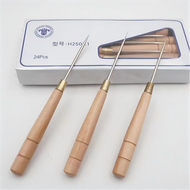 Herramienta de punzón con mang - Leatherwork Awl reseña y precio