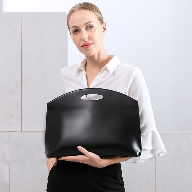 Nuevo diseño de nicho de Insta - Leather Work Laptop Bag reseña y precio