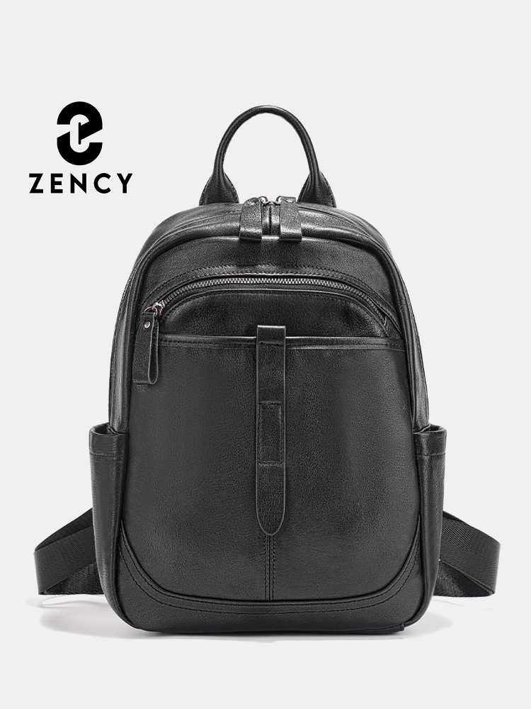 Mochila Zency de piel auténtic - Leather Work Womens Backpack reseña y precio