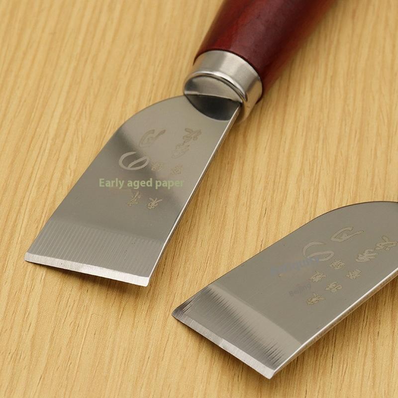 【Nuevo】Cuchillo para cortar cu - Leatherwork Knife reseña y precio