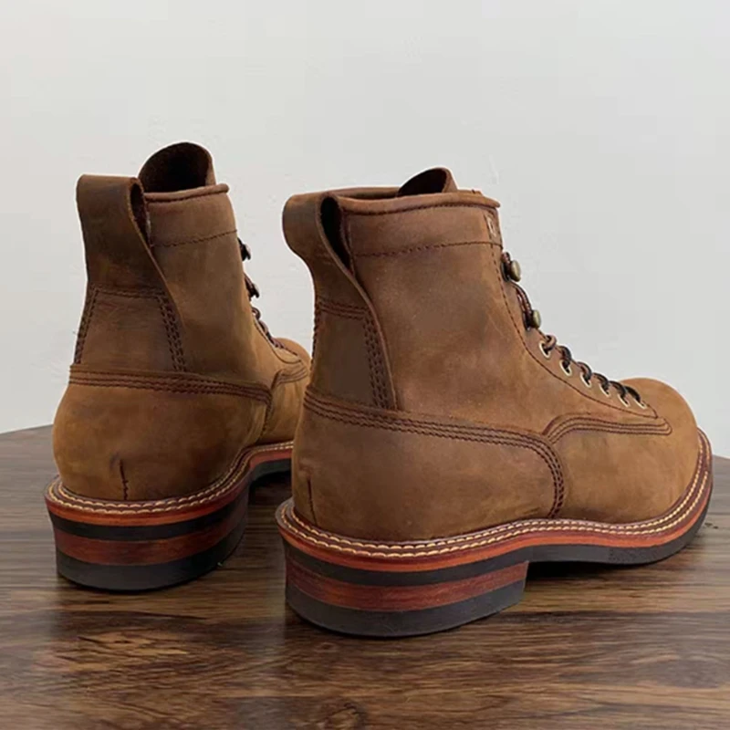 Botines Vintage británicos par - Leatherwork Boots reseña y precio