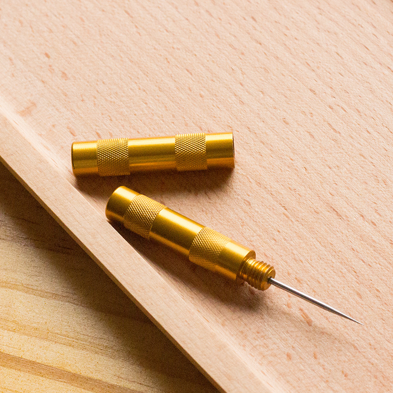 Mini punzón de costura de cuer - Leatherwork Awl reseña y precio