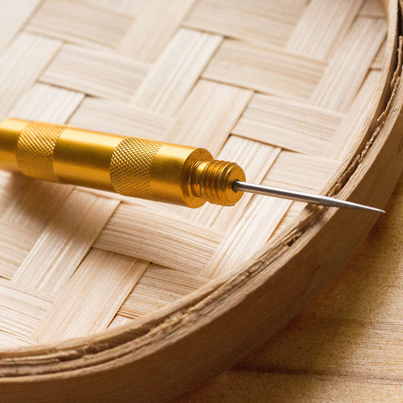 Mini punzón de costura de cuer - Leatherwork Awl reseña y precio