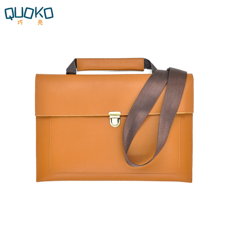 Bolso de cuero sintético para  - Leather Work Laptop Bag reseña y precio