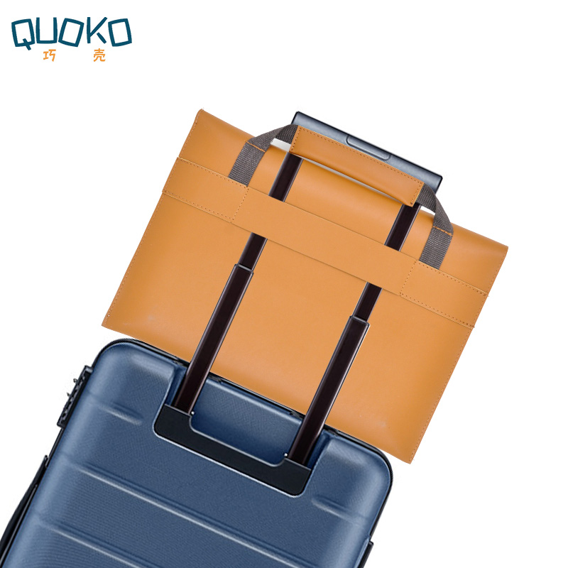 Bolso de cuero sintético para  - Leather Work Laptop Bag reseña y precio