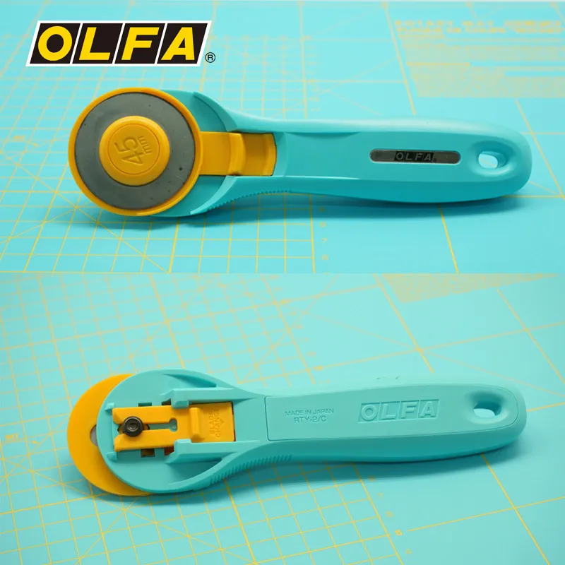 Olfa-cuchilla rotativa para co - Leatherwork Knife reseña y precio