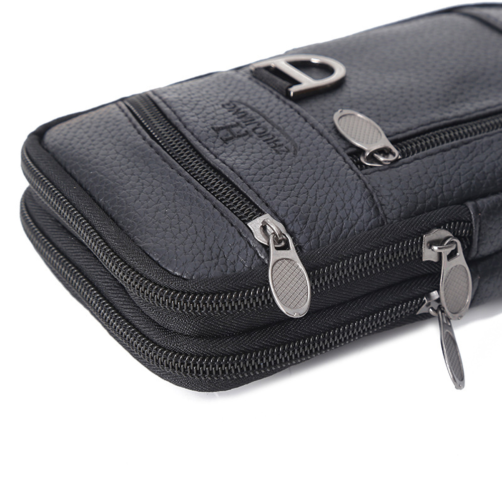 Riñonera para hombre, bolso pa - Leather Work Bag reseña y precio