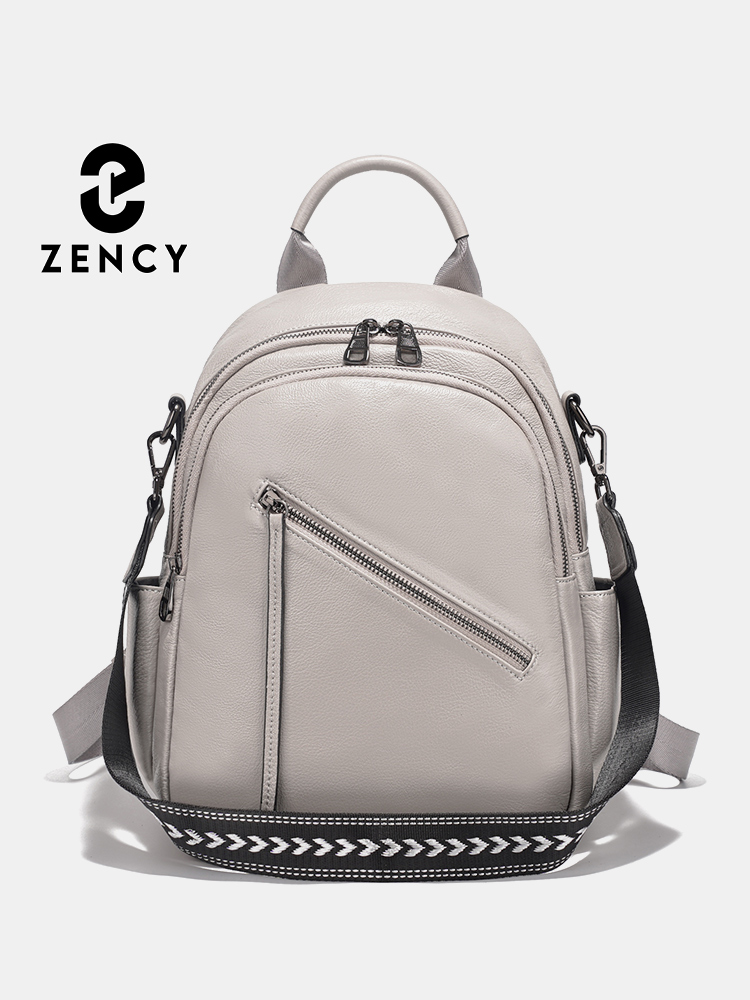 Mochila Zency de piel auténtic - Leather Work Womens Backpack reseña y precio