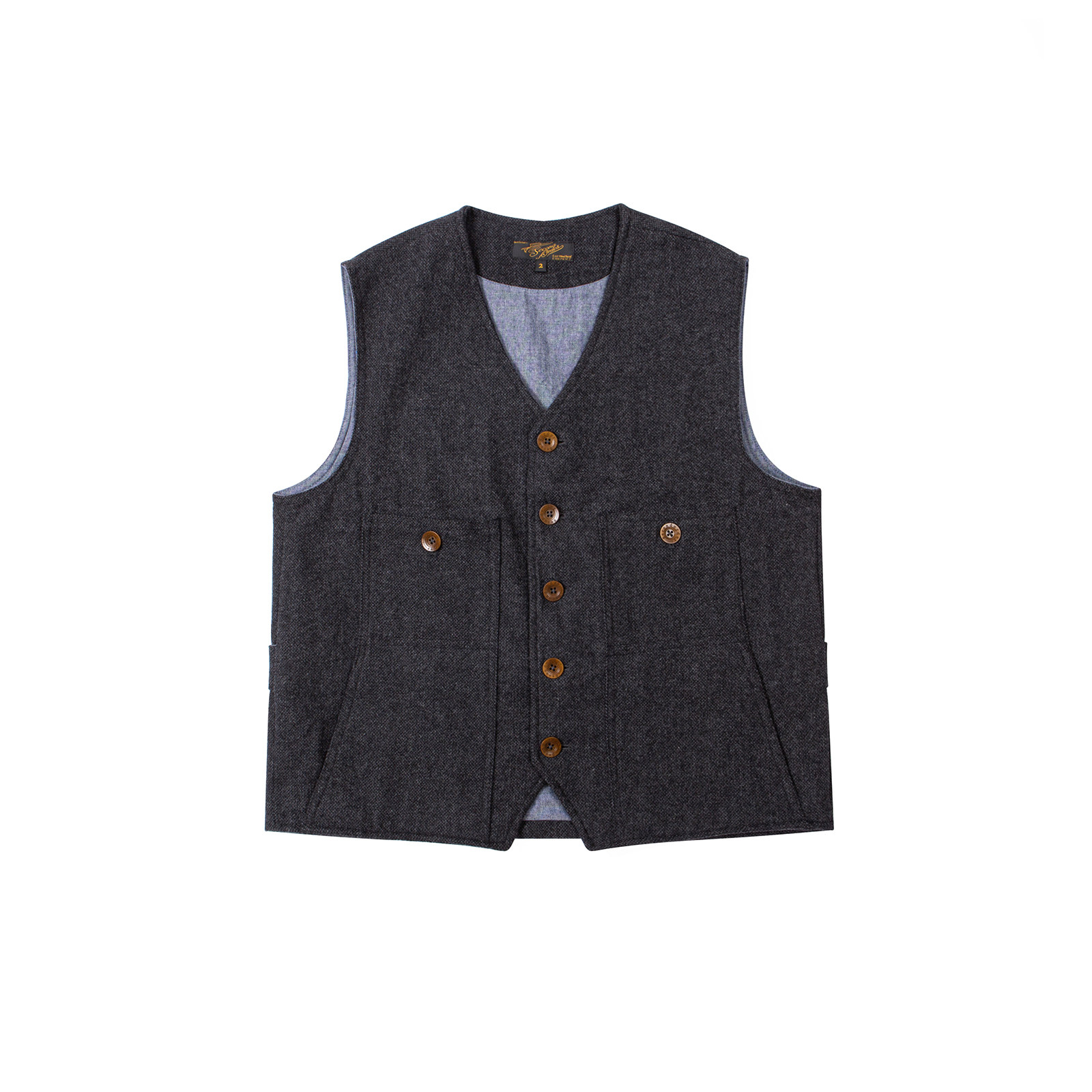 Secondorder FW24 Chaleco de tr - Leather Work Vest For Men reseña y precio