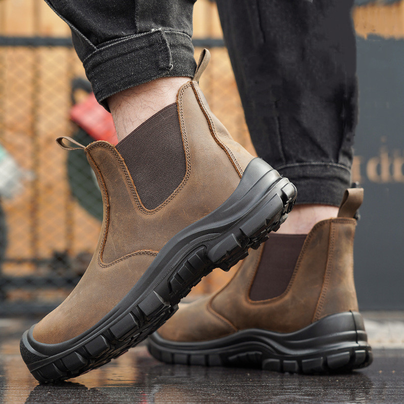 Botas de trabajo con puntera d - Leatherwork Boots reseña y precio