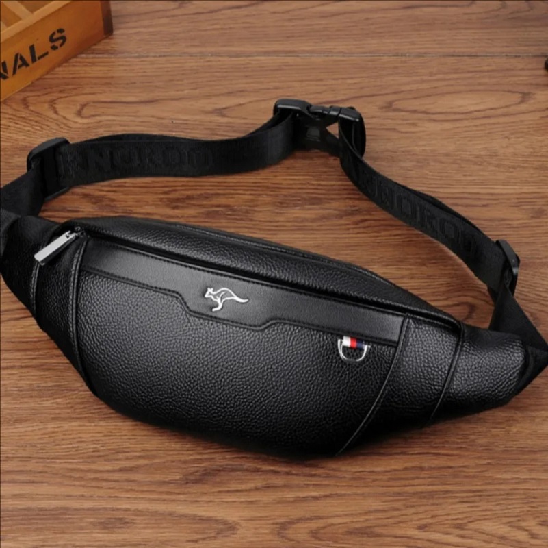 Riñonera de Cuero para Negocio - Leather Work Bag reseña y precio
