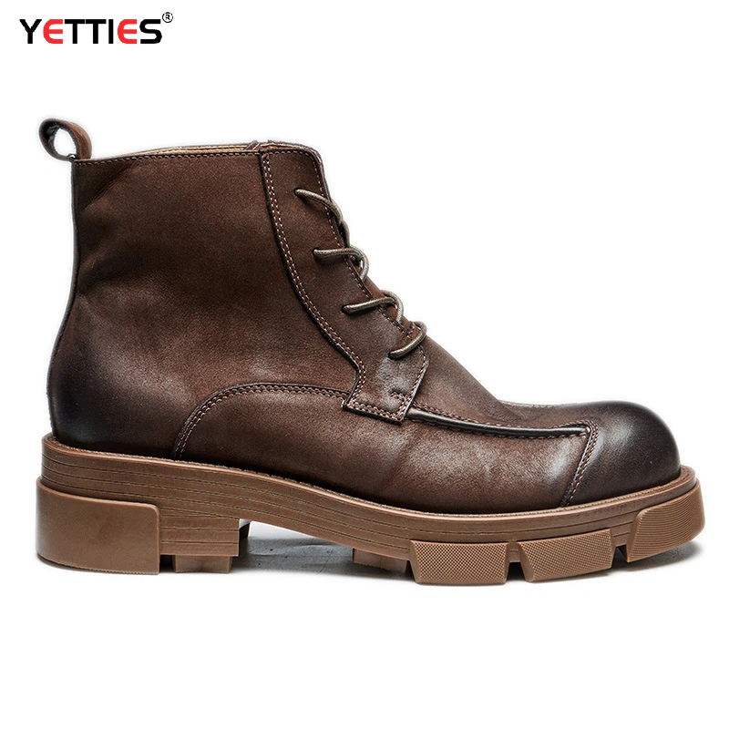 Botas de combate de estilo bri - Leatherwork Boots reseña y precio