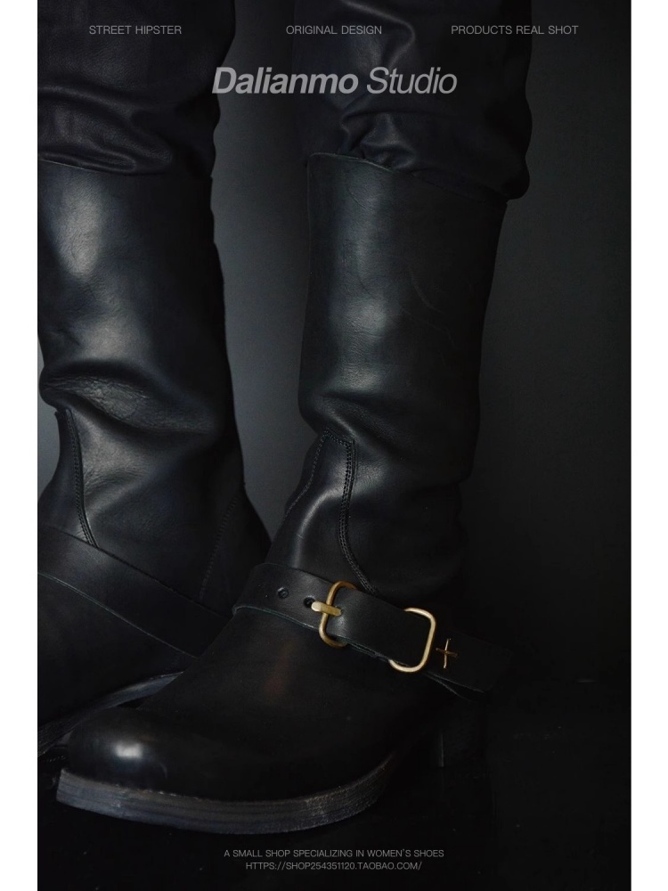 Botas cortas frescas negras pa - Youtube Leatherwork reseña y precio