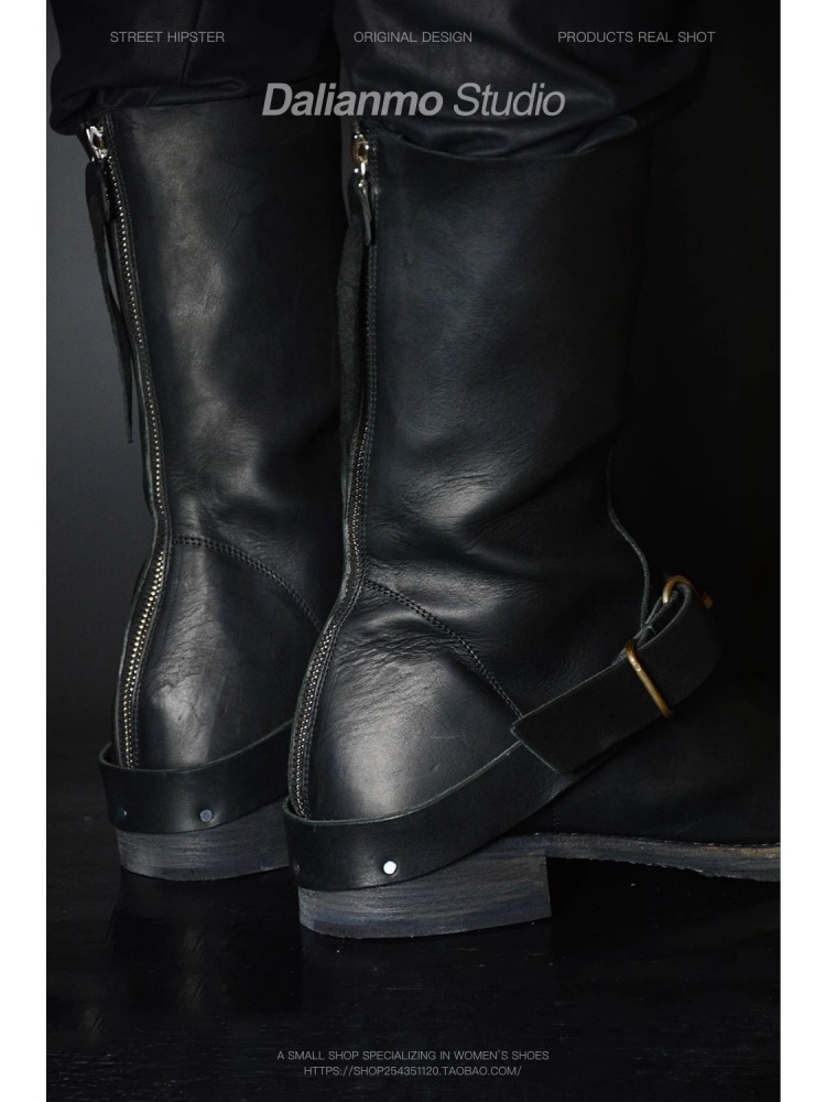 Botas cortas frescas negras pa - Youtube Leatherwork reseña y precio
