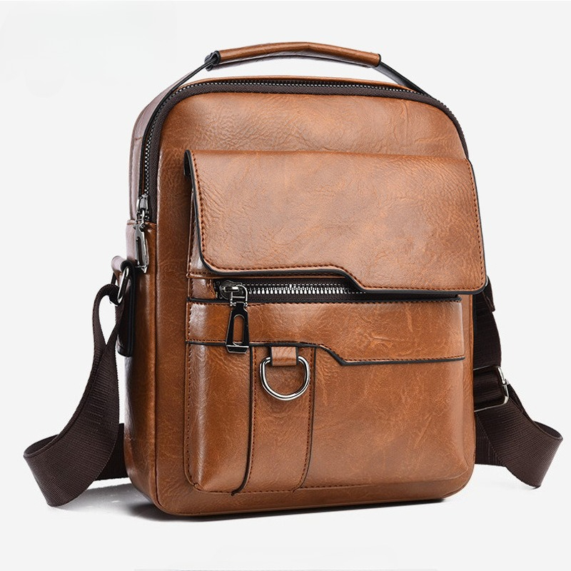 Bolso de Hombro Casual para Ho - Leather Work Bag Mens reseña y precio