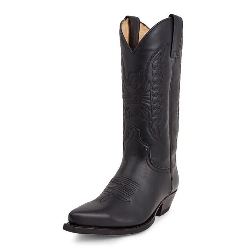Botas de vaquero para hombre y - Leather Work Fabric reseña y precio