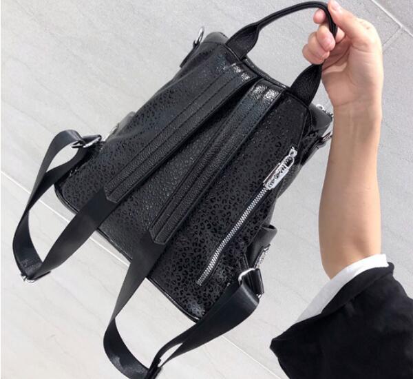 Mochila de Gran Capacidad con  - Leather Work Womens Backpack reseña y precio
