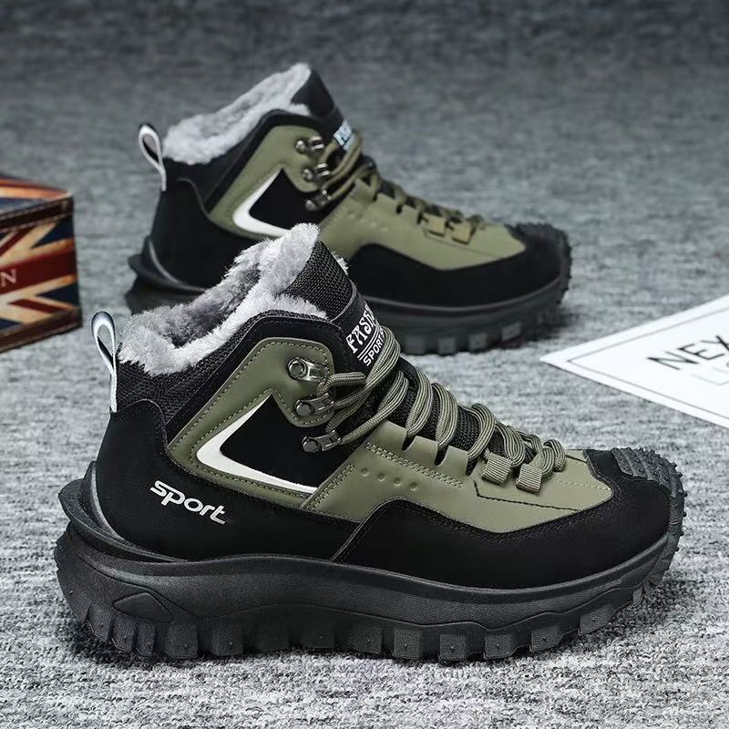 Zapatillas de deporte de talla - Leather Work Fabric reseña y precio
