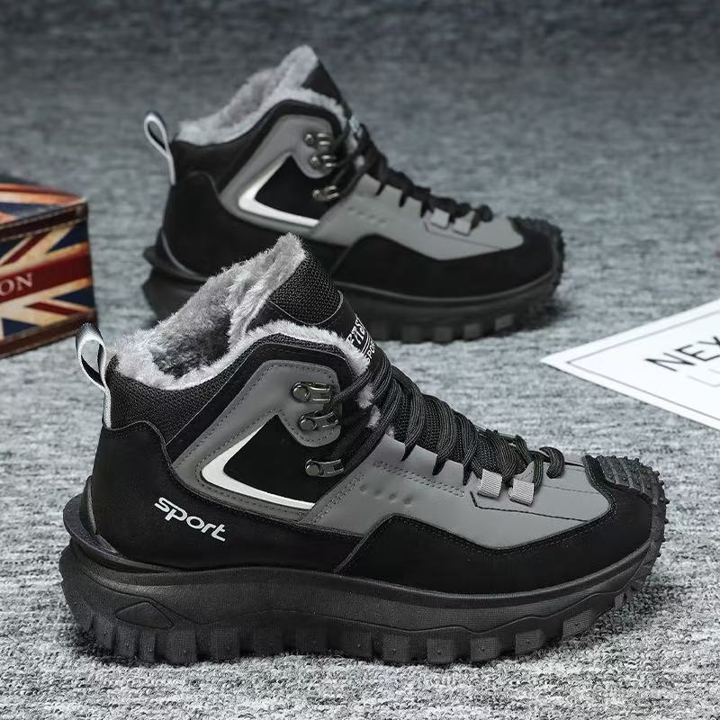 Zapatillas de deporte de talla - Leather Work Fabric reseña y precio