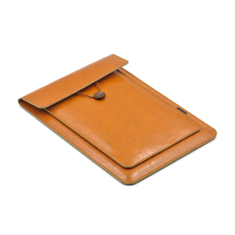 Funda para portátil de alta ca - Leather Work Laptop Bag reseña y precio