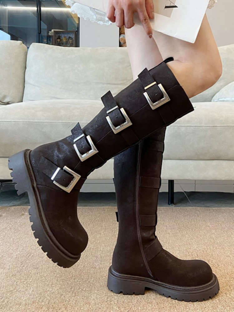 Botas de Moda para Mujer con M - Leatherwork Boots reseña y precio