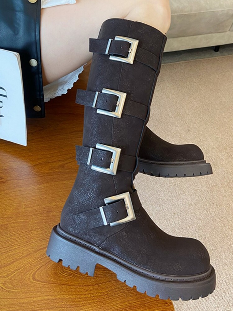 Botas de Moda para Mujer con M - Leatherwork Boots reseña y precio