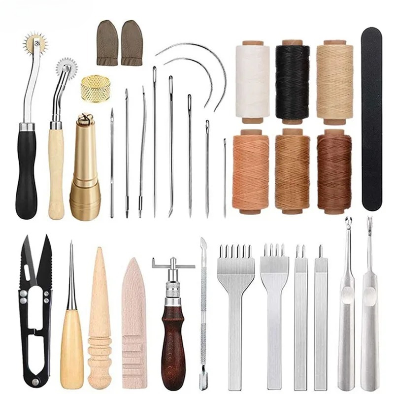 25 piezas de herramientas para - Leatherwork Awl reseña y precio