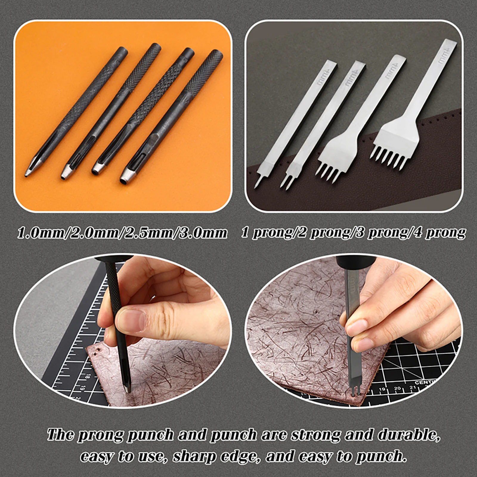 Kit de Costura de Cuero Naranj - Leatherwork Awl reseña y precio