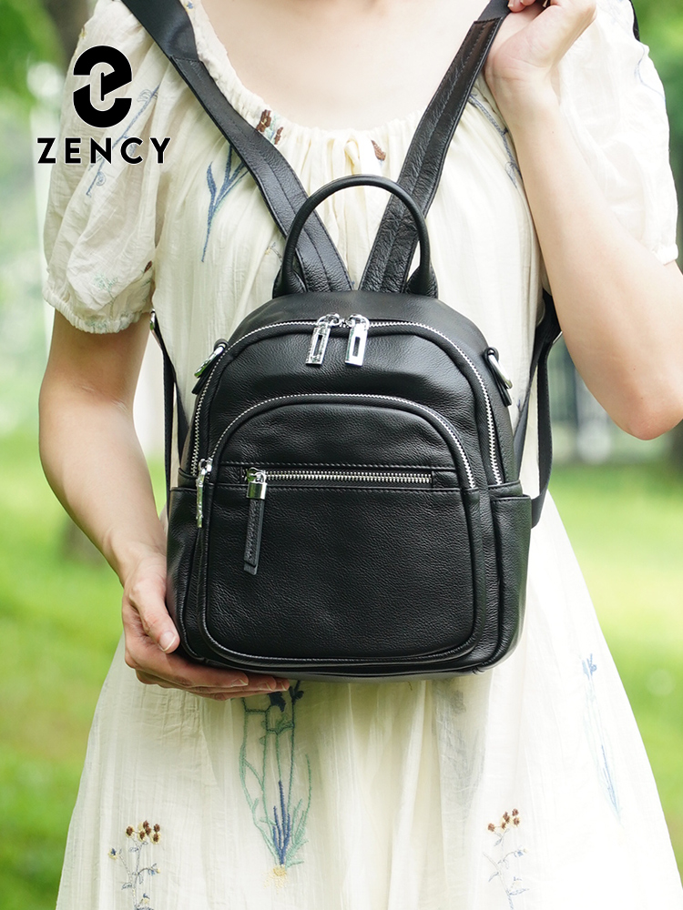Mochila pequeña Zency de cuero - Leather Work Bag reseña y precio