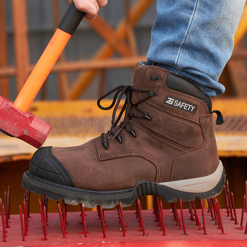 Botas de Seguridad de Cuero Va - Leather Work Fabric reseña y precio
