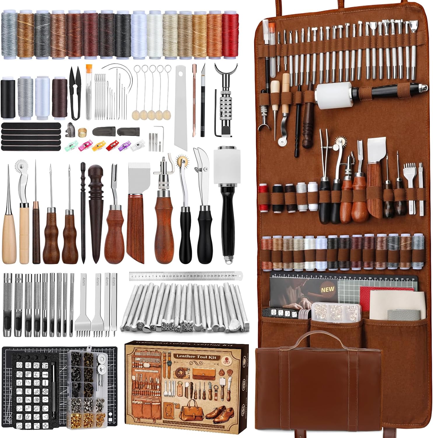 Kit de Herramientas para Traba - Leather Work Bag reseña y precio